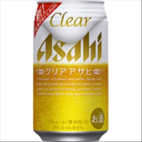 【クリックで詳細表示】アサヒアサヒ クリアアサヒ350ML ビール
