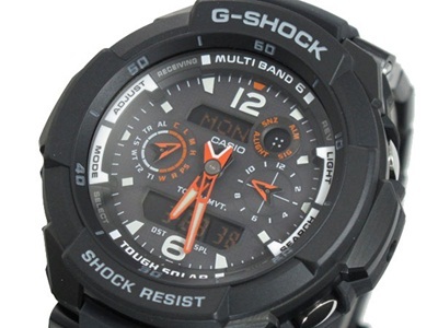【クリックでお店のこの商品のページへ】カシオ CASIO Gショック G-SHOCK スカイコックピット 電波ソーラー 腕時計 GW3500BD-1A