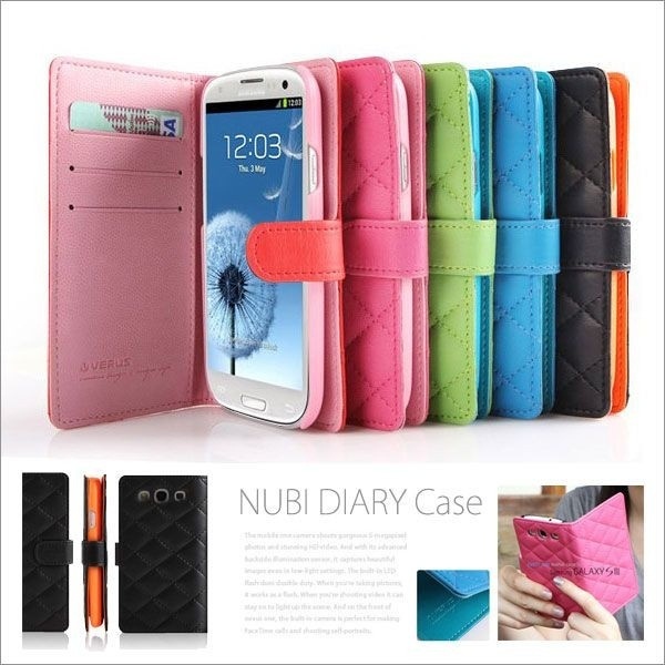 【クリックで詳細表示】[Galaxy S3 ケース] NUBI DIARY Case /ヌビダイアリケース/ギャラクシーS3/docomo/ドコモ/カバー/スマートフォン