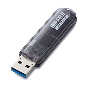 【クリックでお店のこの商品のページへ】バッファロー USB3.0対応 USBメモリー スタンダードモデル 16GB ブラック RUF3-C16GA-BK