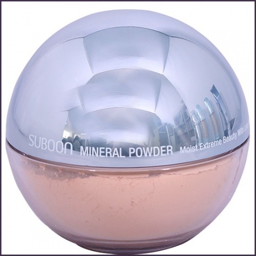 【クリックで詳細表示】Korean Cosmetics＿VOV Suboon (Moisture) Mineral Powder (spf 35 pa＋＋)＿＃23 mineral natural＿25g