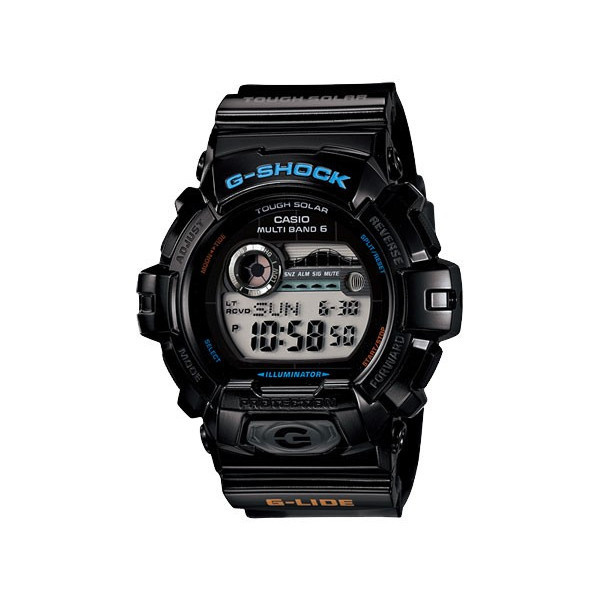 【クリックでお店のこの商品のページへ】カシオ CASIO Gショック Gライド 電波タフソーラー デジタル 腕時計 GWX-8900-1JF