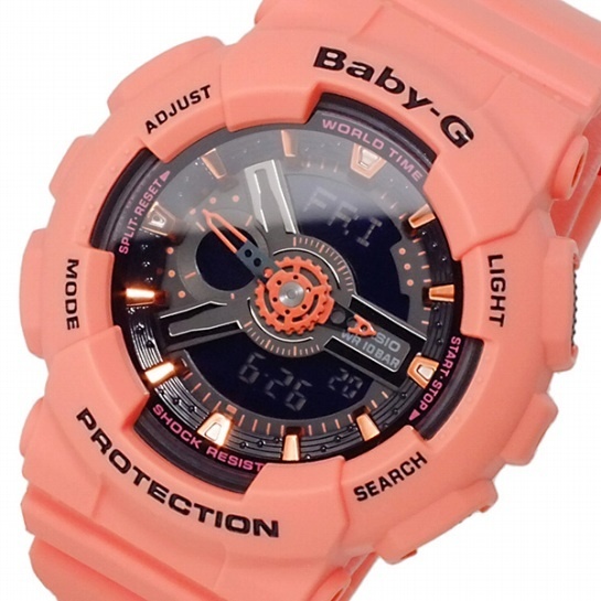 【クリックで詳細表示】カシオCASIO カシオ カシオ CASIO ベビーG BABY-G アナデジ レディース 腕時計 BA-111-4A2 ba-111-4a2 【直送品の為、代引き不可】