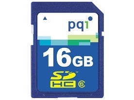 【クリックで詳細表示】PQI SDHCメモリーカード 16B CLASS6 ( QSDH6-16G )