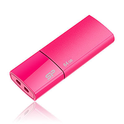 【クリックで詳細表示】シリコンパワー USB2.0フラッシュメモリ64GB Ultima U05 ピンク S7400EP