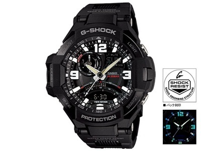 【クリックでお店のこの商品のページへ】カシオ CASIO Gショック スカイコックピット 腕時計 GA-1000FC-1AJF
