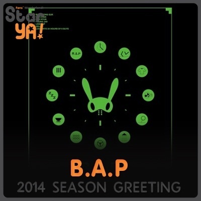 【クリックで詳細表示】[TS Entertainment]B.A.P - 2014 Season Greeting (Desk Calendar＋Scheduler＋6 Photo Card＋Sticker＋Poster Calendar)