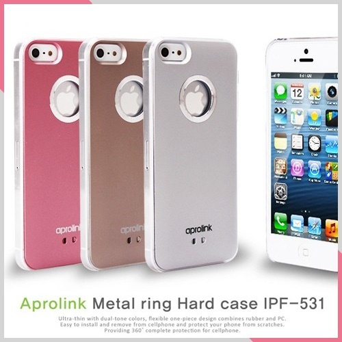 【クリックでお店のこの商品のページへ】[PC] [10％DC] [aprolink] Hard Case IPF-531-iPhone 5/iPhone 5S (3color) AppleのiPhone5/5S 携帯電話ケース 【送料無料】