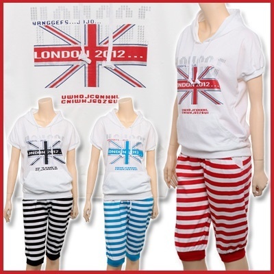【クリックでお店のこの商品のページへ】[Item No.9901] LONDON 2012 Training Set ～ Size is Free ～ Color is 3