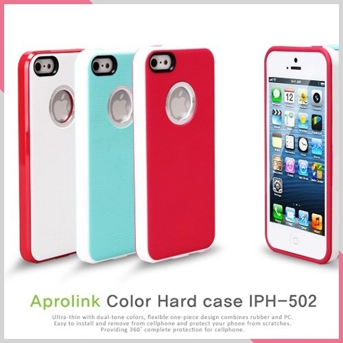 【クリックで詳細表示】[PC] [10％DC] [aprolink] Hard Case IPH-502-iPhone 5/iPhone 5S (3color) AppleのiPhone5/5S 携帯電話ケース 【送料無料】