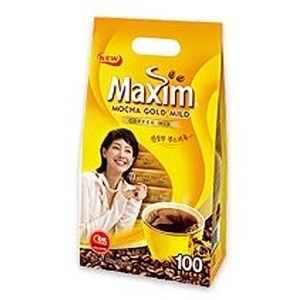 【クリックでお店のこの商品のページへ】Maxim Coffee Mix(100個入)：モカ 、韓国食品、韓国茶、韓国コーヒー、韓国食材、マックシム、マクシムコーヒーモカ、マキシム