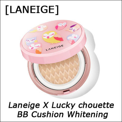 【クリックで詳細表示】ラネージュ[LANEIGE] (Laneige X Lucky chouette Collaboration) BB Cushion Whitening 15g＊2