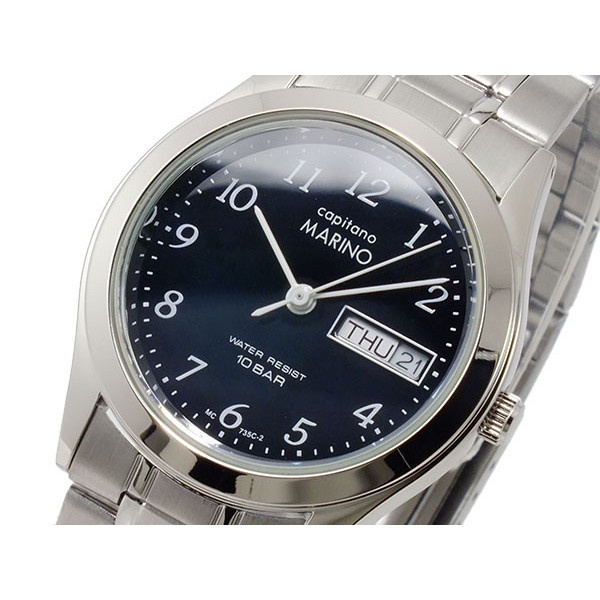 【クリックでお店のこの商品のページへ】マリノ キャピターノ MARINO CAPITANO クオーツ メンズ 腕時計 MC-735-2