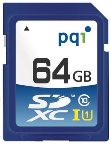 【クリックでお店のこの商品のページへ】PQI SDXCカード ( UHS-1 / CLASS10 / 64GB / 永久保証 ) BSDX10U-64G
