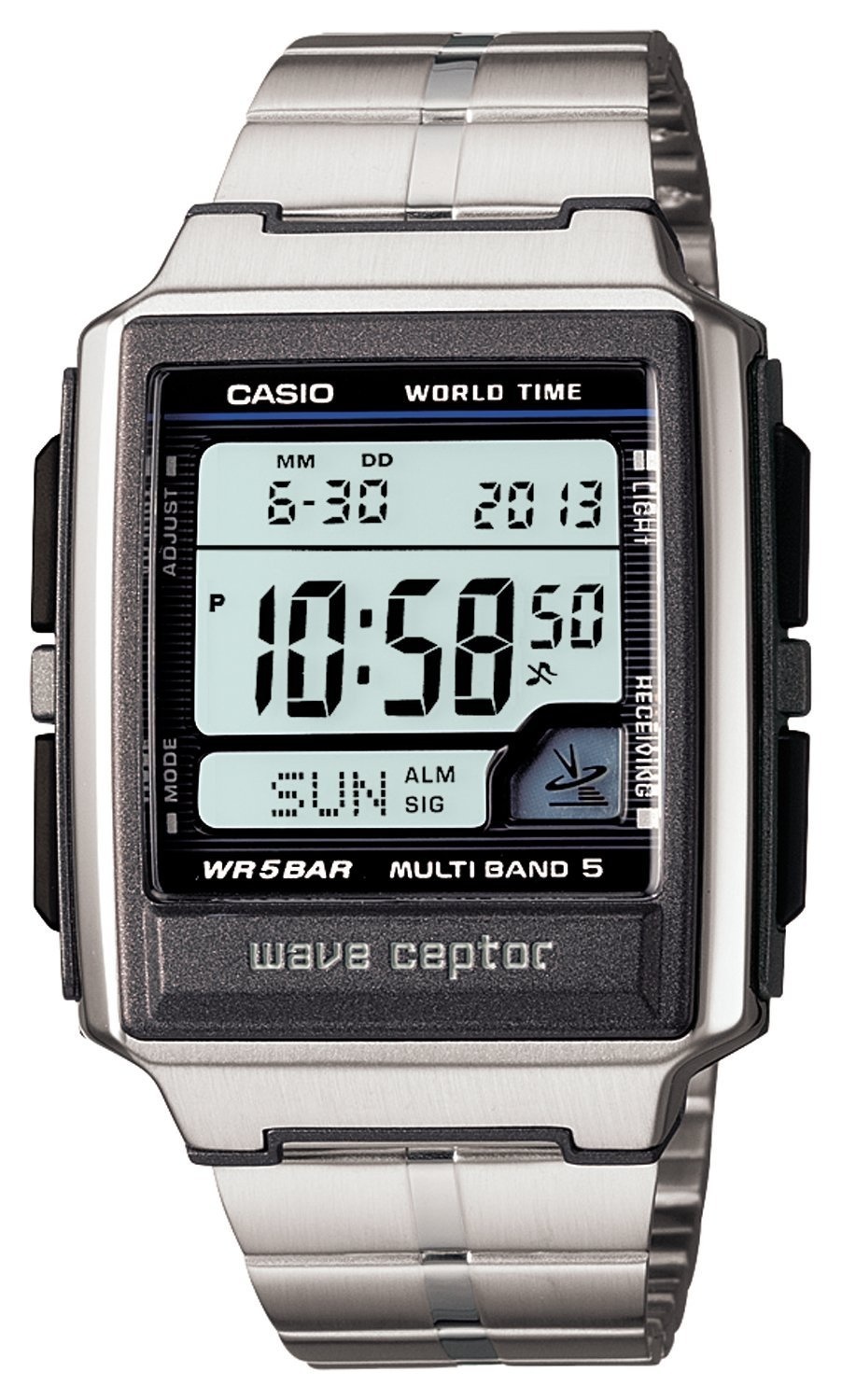 【クリックでお店のこの商品のページへ】カシオCASIO カシオ 腕時計 WAVE CEPTOR ウェーブセプター 電波時計 MULTIBAND 5 WV-59DJ-1AJF メンズ