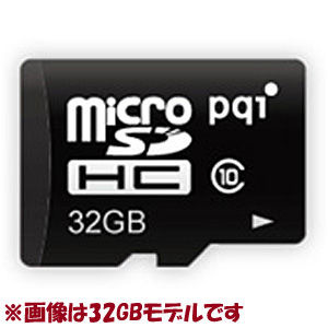 【クリックでお店のこの商品のページへ】PQI Japan MicroSDHCカード(UHS-I/CLASS10/64GB) (MS10U1164) MS10U11-64
