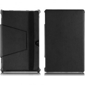 【クリックでお店のこの商品のページへ】ブライトンネット Leather Stand Case for Surface Pro ブラック BM-SFWPROFLSTD/BK
