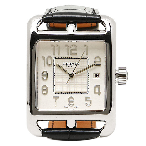 【クリックでお店のこの商品のページへ】エルメスエルメス 時計 HERMES CD1 890 670 MNO ケープコッド 自動巻き メンズ腕時計 ウォッチ ブラック/ホワイト