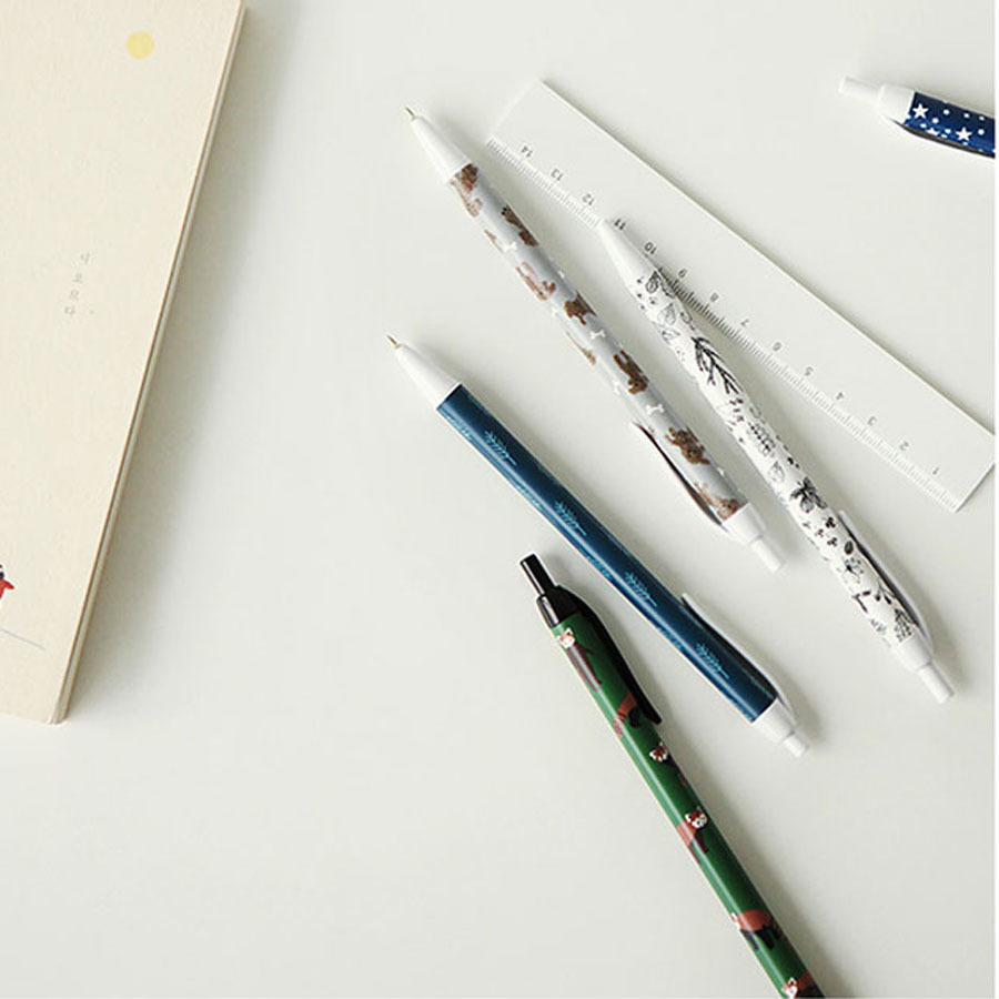 【クリックで詳細表示】[HIMORI]e2 / Daily Pen / 0.38 mm Ballpoint Pens - Black Ink