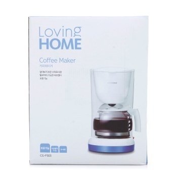 【クリックで詳細表示】ホームCG-P303のコーヒーメーカー/紅茶/暖かい機能/濾過フィルターを愛する/リムーバブルイージー/は、利用可能な水の量を確認/