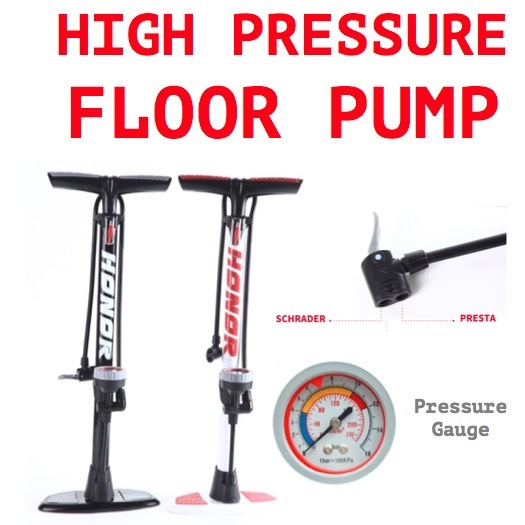 high pressure floor pump