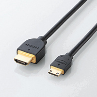 【クリックで詳細表示】[ELECOM(エレコム)] イーサネット対応HDMI-Miniケーブル(A-C) DH-HD14EM15BK
