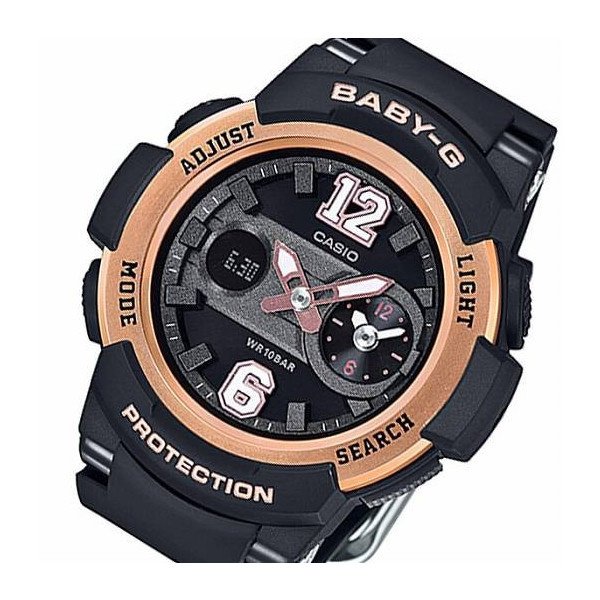 【クリックで詳細表示】カシオ CASIO ベビーG BABY-G レディース 腕時計 BGA-210-1BJF ブラック 国内正規