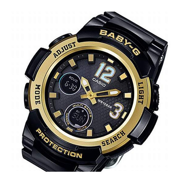 【クリックで詳細表示】カシオ ベビーG タフソーラー レディース 腕時計 BGA-2100-1BJF ブラック 国内正規