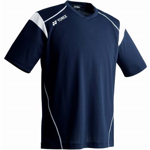【クリックで詳細表示】ヨネックス(YONEX) ユニゲームシャツSS FW1002 019 ネイビーブルー 【サッカーウェア 半袖 練習着】