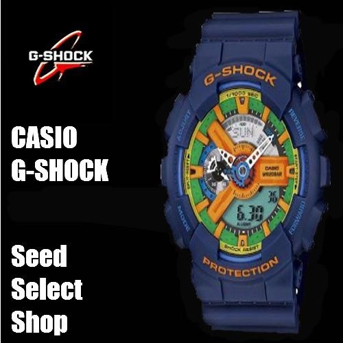 【クリックで詳細表示】[カシオ]【CASIO G-SHOCK Hyper Colors】カシオGショック ハイパーカラーズ アナデジ腕時計 GA-110