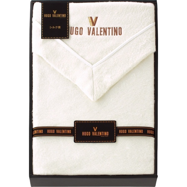 【クリックで詳細表示】寝具 ヒューゴ ヴァレンティノ シルク混綿毛布 HV-813 【直送品の為、代引き不可】