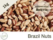 premium shelled brazil nuts [1kg] the nuts warehouse