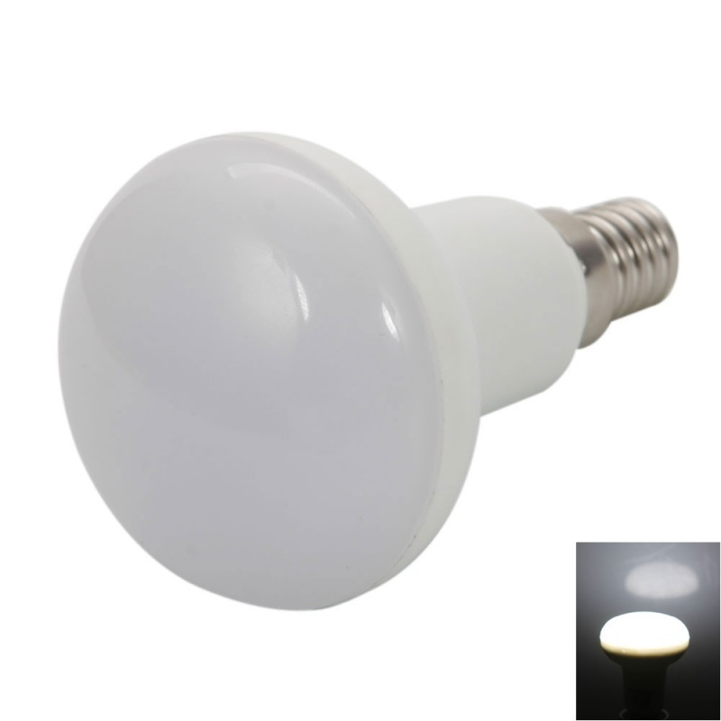 【クリックでお店のこの商品のページへ】R50 E14 6W 650LM白色LED電球(100-240V)