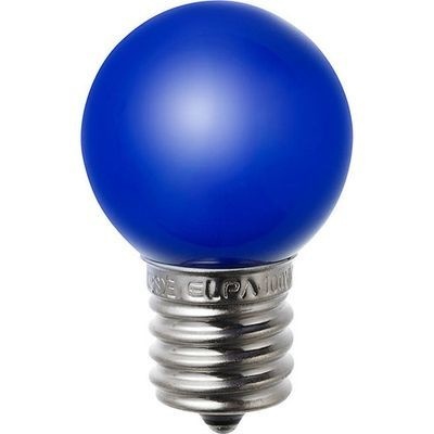 【クリックでお店のこの商品のページへ】ELPA LED装飾電球 ミニボール球形 E17 G30 ブルー LDG1B-G-E17-G242