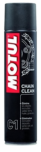 【クリックで詳細表示】MOTUL(モチュール)C1 CHAIN CLEAN(C1チェーン クリーン)スプレー式2輪チェーン洗浄用 [正規品] 400ml 16405921