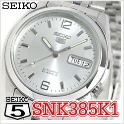 【クリックで詳細表示】セイコー 腕時計 SEIKO5 (セイコー5)自動巻腕時計 SNK385K1