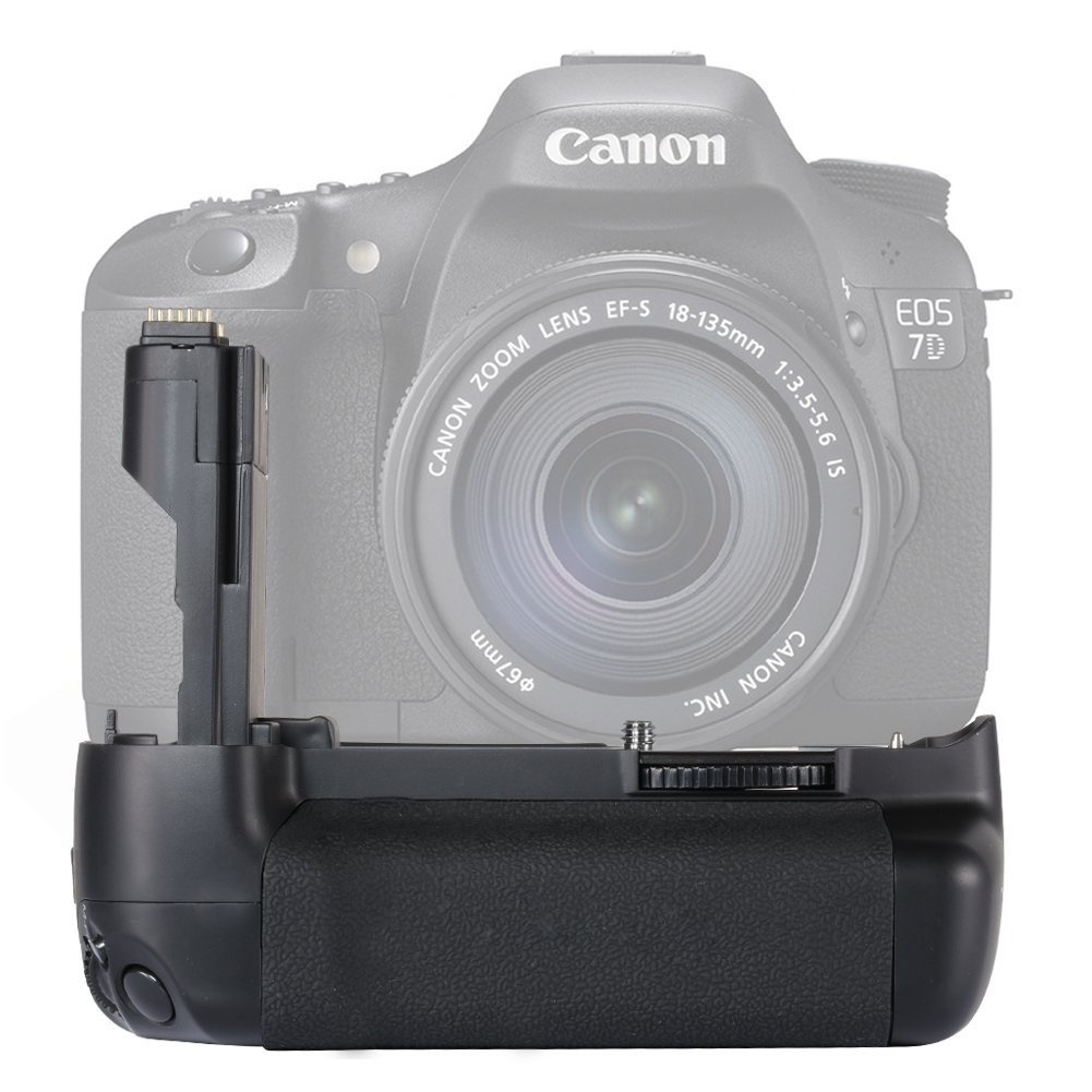 【クリックで詳細表示】キヤノンEOS 7Dデジタル一眼レフBGE7カメラ用BG-E7バッテリーグリップ