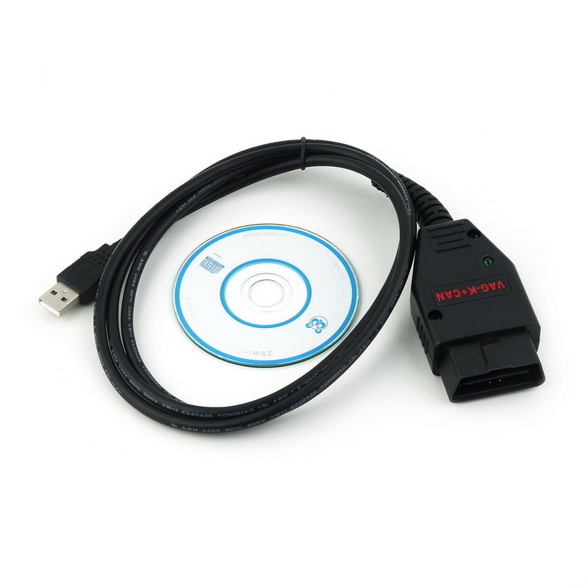 【クリックで詳細表示】Commander 1.4 Diagnostic Scanner Tool COM Cable for Audi Skoda (Black)