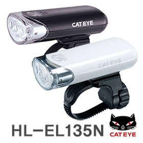 【クリックでお店のこの商品のページへ】[Cateye] Cateye Japan / HL-EL135N / 320hrs runtime / Headlights / Taillights / Safety Lights / Free Shipping