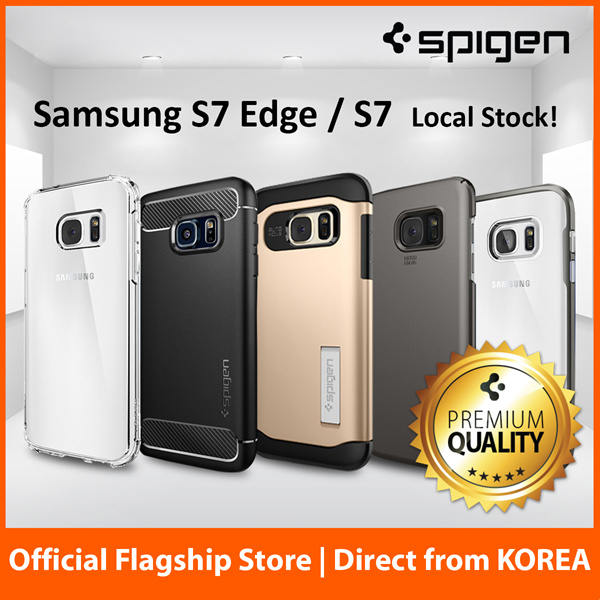 boycot Antagonist eenvoudig Buy S7 / S7 Edge Casing by Spigen Samsung Galaxy S7 / S7 Edge Case Cover Screen  Protector from Korea Deals for only S$49 instead of S$0