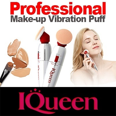 【クリックでお店のこの商品のページへ】[IQueen]HICHEN 振動ファンデーション [IK005] 韓国コスメ Professional Make-up Vibration Puff-IK005