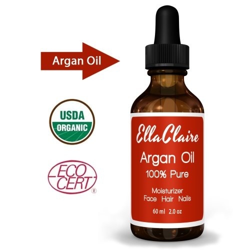 【クリックでお店のこの商品のページへ】Virgin Argan Oil - Facial Moisturizer - 100％ Pure Moroccan Argan Oil for Hair， Best Anti-aging Moisturizer - Hair Treatment Oil Repairs Hair， Restores Shine - Argan Oil Organic Certification By