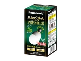 【クリックで詳細表示】Panasonic パルックボールプレミア A10形 E17口金 ナチュラル色 EFA10EN7E17H2