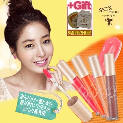 【クリックでお店のこの商品のページへ】[スキンフード]韓国コスメ/スキンフード/SKINFOOD/ヴィータトクリップグロス 10種 Vita Tok Lip GlossSK-816