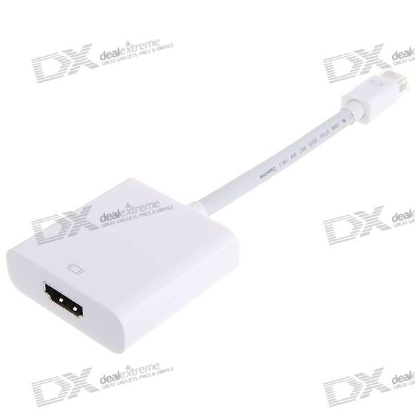 【クリックでお店のこの商品のページへ】Mini DisplayPort DP Male to HDMI Female Adapter Cable (10CM)