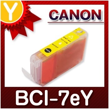 【クリックでお店のこの商品のページへ】キャノン CANON インク BCI-7eY イエロー インクカートリッジ 互換インク
