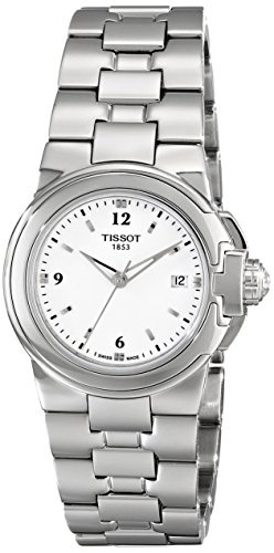 【クリックでお店のこの商品のページへ】Tissot Womens T Sport White Dial Stainless Steel Quartz Watch T080.210.11.017.00