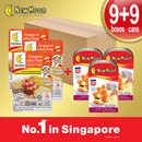 3 set laksa bundle - 9 x laksa paste 120g   9 x razor clams 125g