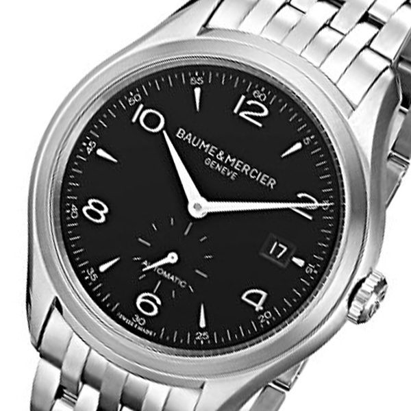 【クリックで詳細表示】ボーム＆メルシェ クリフトン 自動巻き メンズ 腕時計 MOA10100 ブラック