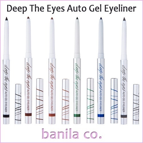 【クリックで詳細表示】[Banila Co.][banilaco] Deep The Eyes Auto Gel Eyeliner 0.5g / Gel Eye liner Type / Waterproof / Easy / Long Lasting